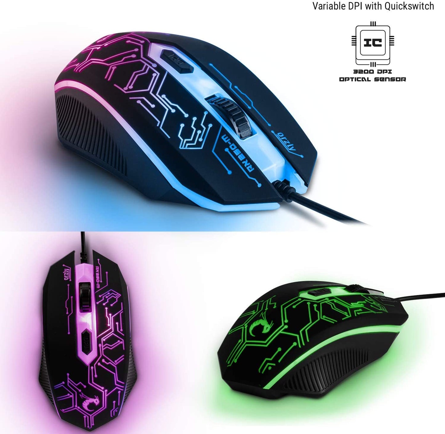 Gaming Keyboard and Mouse and Mouse pad and Gaming Headset