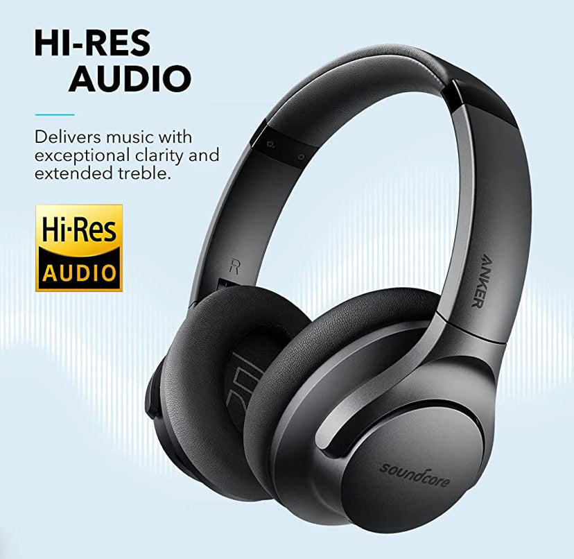 Soundcore Anker Life Q20 Hybrid Active Noise Cancelling Headphones