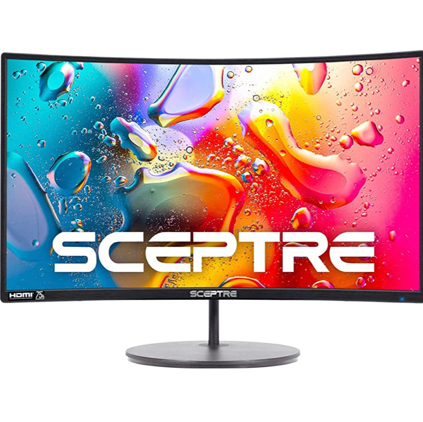 Sceptre 24" Curved 75Hz Gaming LED Monitor Full HD 1080P