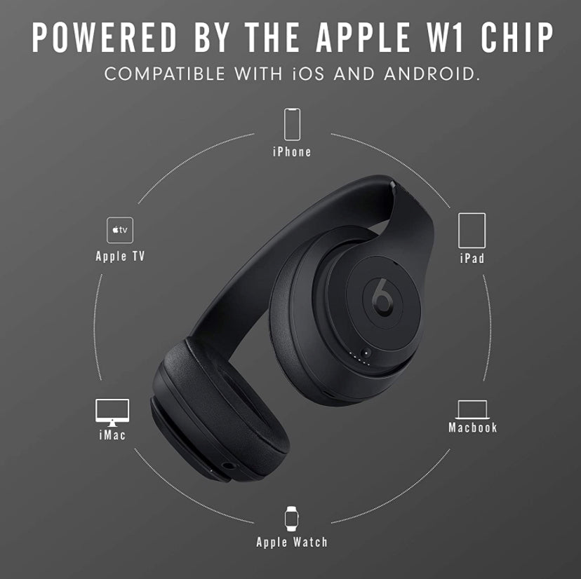 Beats Studio3 Wireless Noise Cancelling Over-Ear Headphones