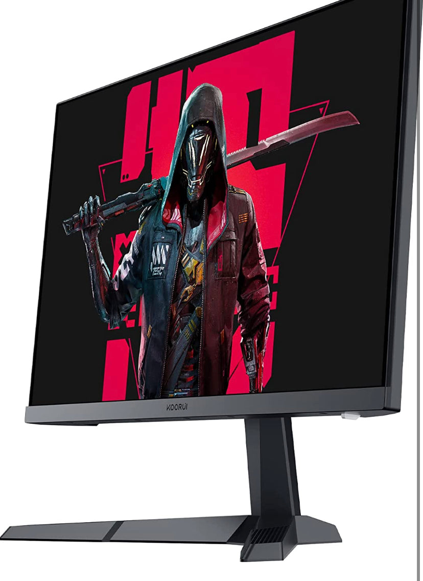 KOORUI 24" Gaming Monitor 165Hz, 1080p, 1ms, IPS, 99% sRGB Color Gamut, FreeSync, Ultra Slim Frame