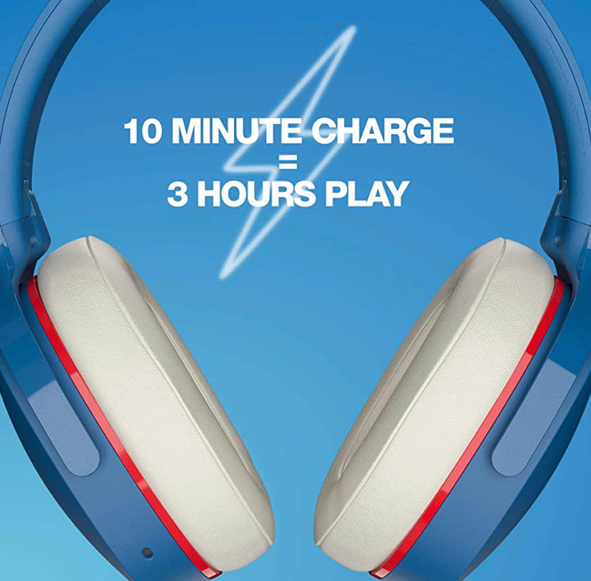 Skullcandy Hesh Evo Bluetooth Headphones for iPhone and Android with Microphone / 36 Hours Battery Life