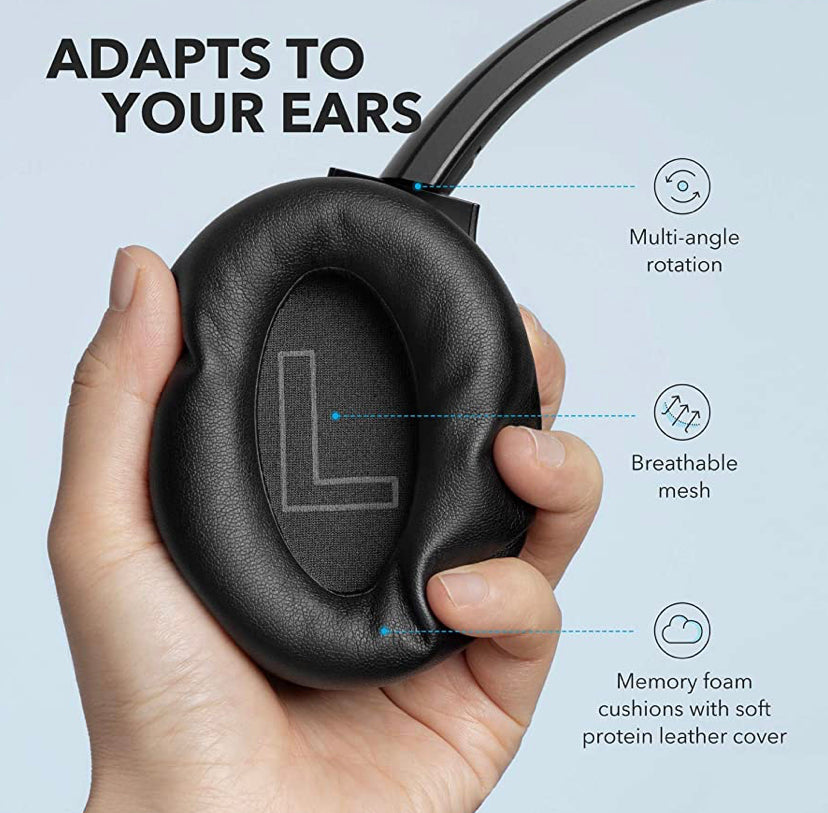 Soundcore Anker Life Q20 Hybrid Active Noise Cancelling Headphones