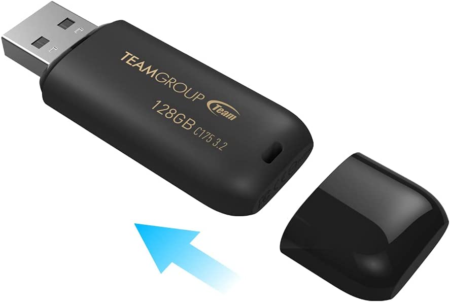 TEAMGROUP C175 128GB 2 Pack USB 3.2 Gen 1 (USB 3.1/3.0) Read 100MB/s