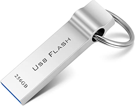 Marryler USB Flash Drive 256GB Waterproof USB Drive 256GB High Speed Memory