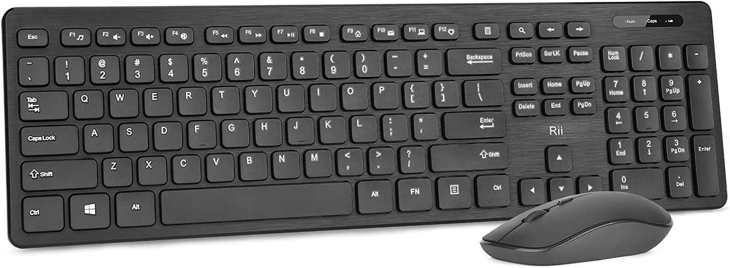 Wireless Keyboard and Mouse Combo - Rii