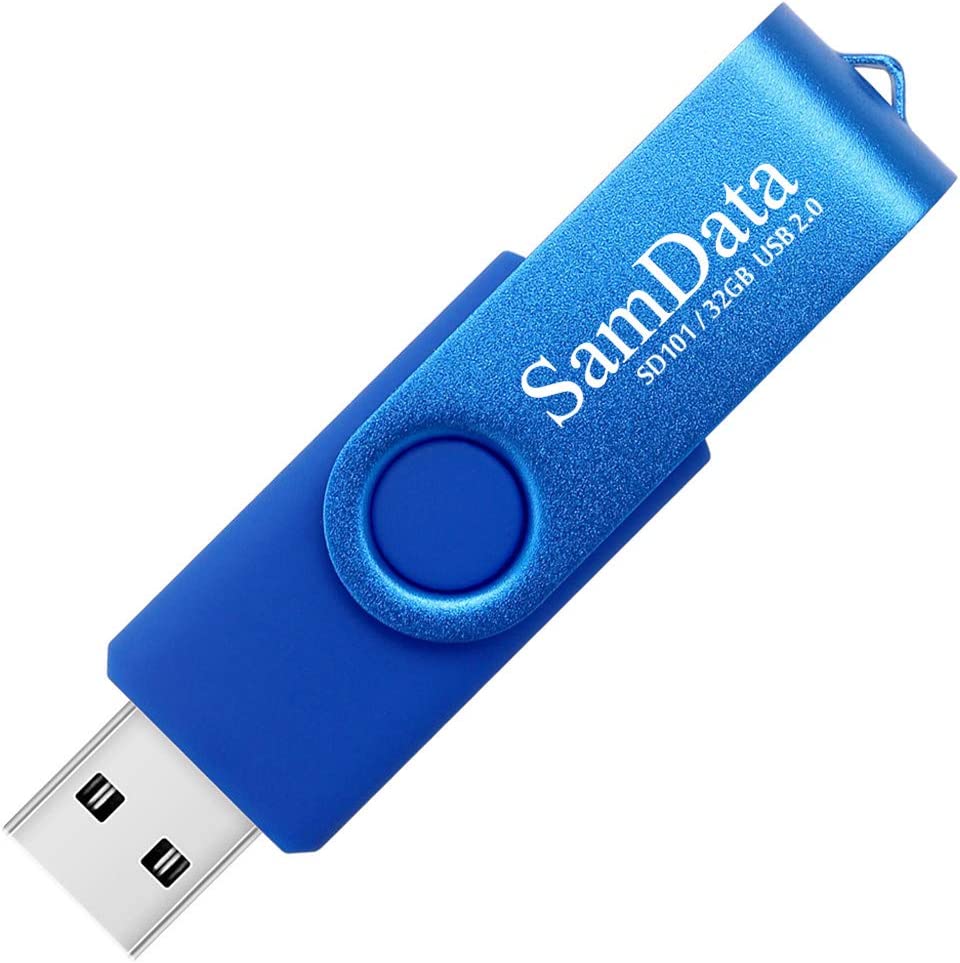 SamData 32GB USB Flash Drives 2 Pack 32GB
