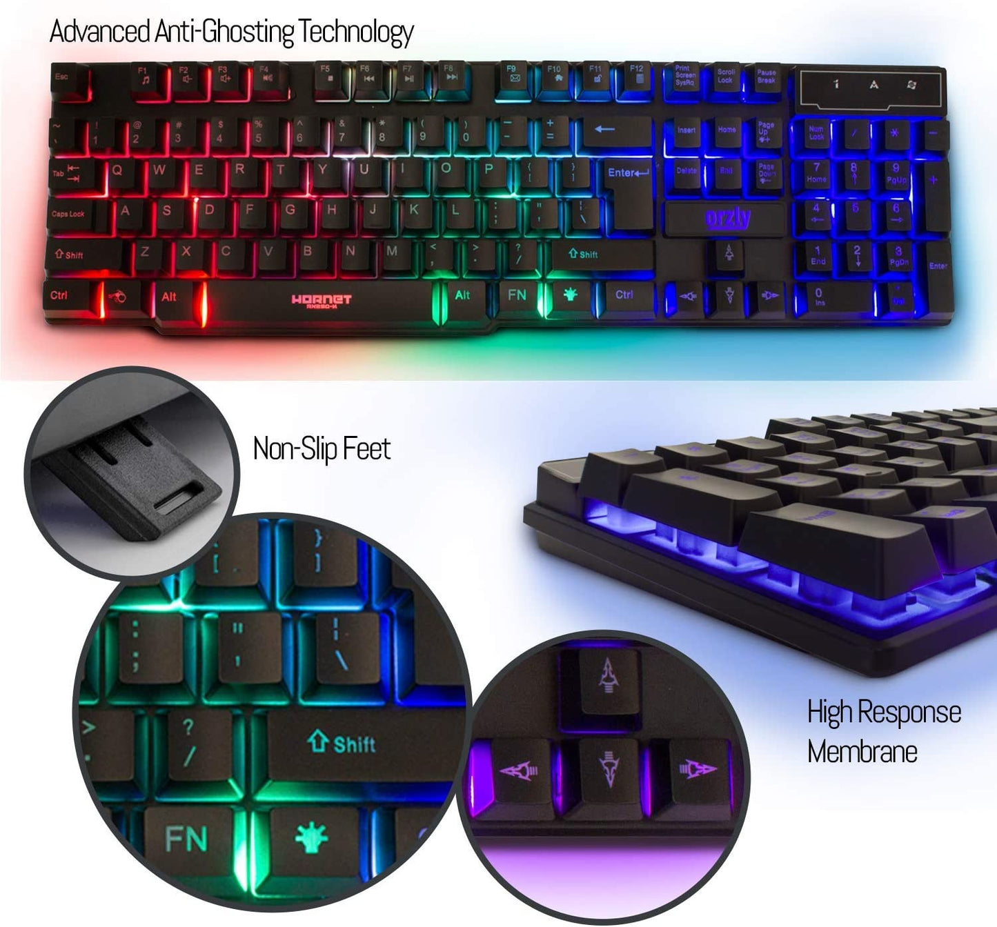 Gaming Keyboard and Mouse and Mouse pad and Gaming Headset