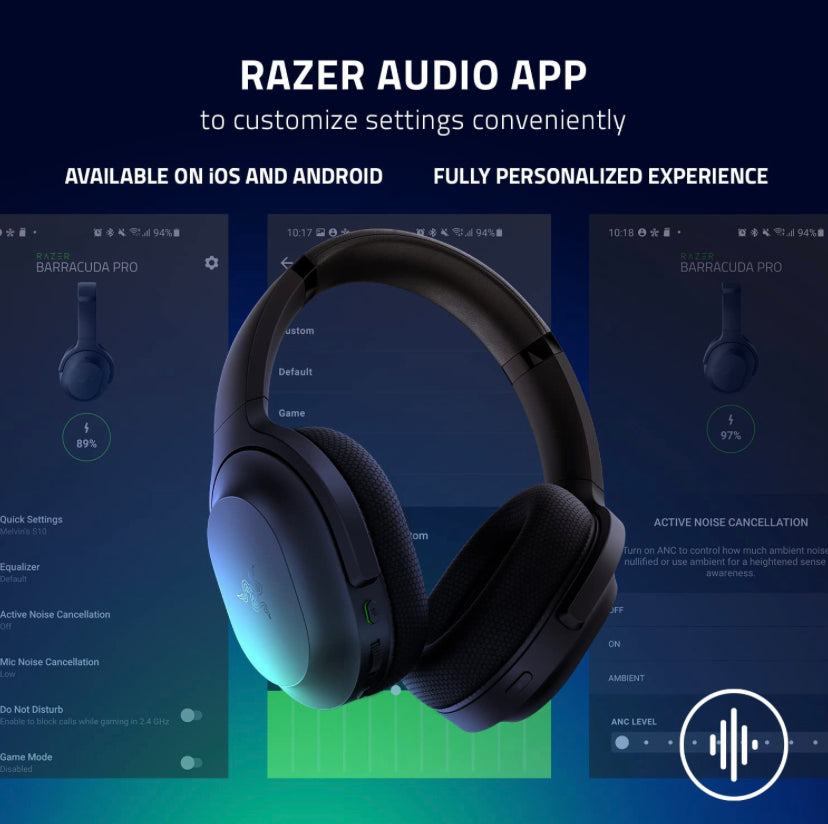 Razer Barracuda Wireless Gaming & Mobile Headset